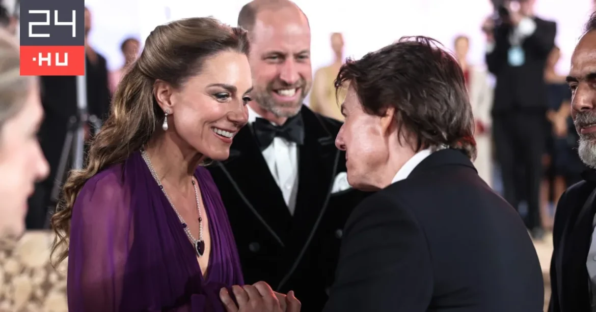 Anyakirályné nyaklánca, Diana fülbevalója – Katalin a Cruise-premier fénypontja