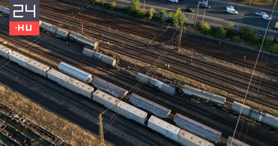 Jelentős késések több vonalon a budapesti teherkocsi-baleset miatt