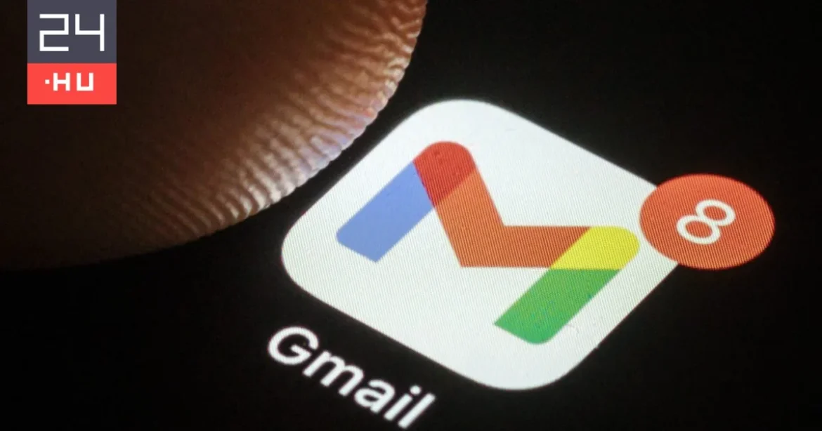 Kék nyilak a Gmailben: ez áll a hátterében