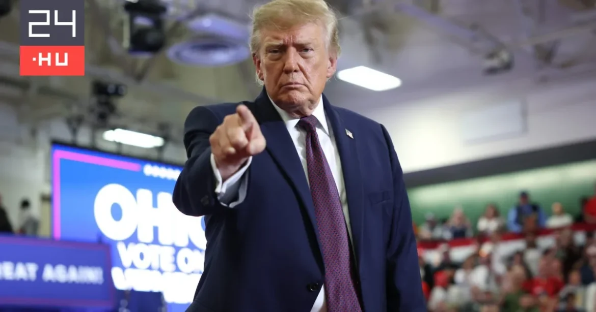 Amikor Trump zavarba jön, valami merészet tesz