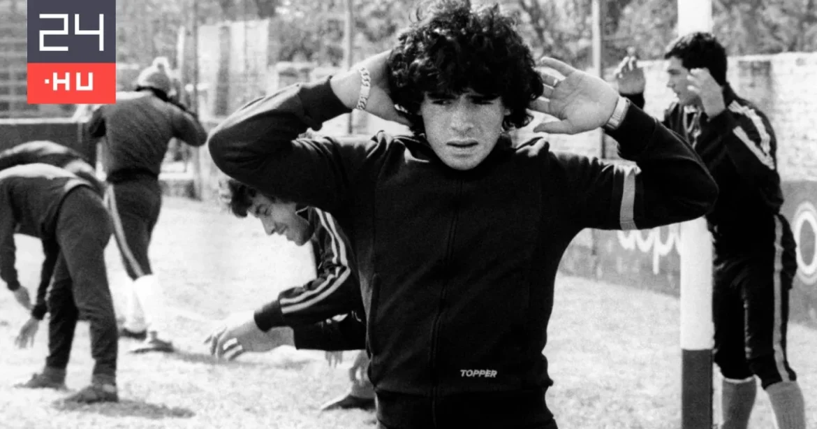 Bizarr kiállítástól a legendáig: 50 éve debütált Maradona az élvonalban