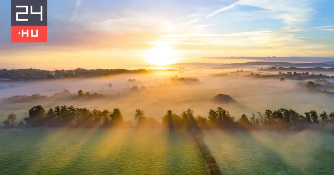 Derült, napos idő vár ránk, kora délután azonban változás áll be
