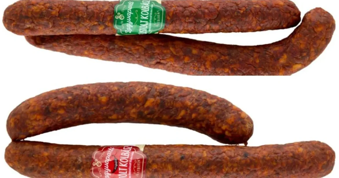 Higiéniai problémák miatt szennyezett kolbászokat hívtak vissza