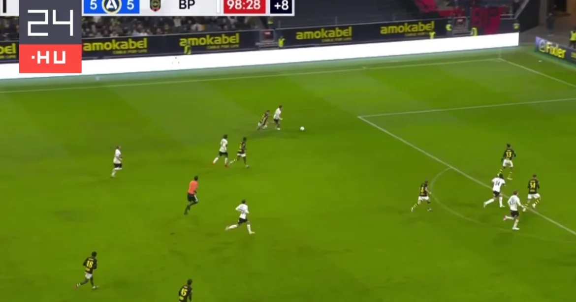 Kikaptak, pedig négygólos hátrányból egyenlítettek a 97. percben
