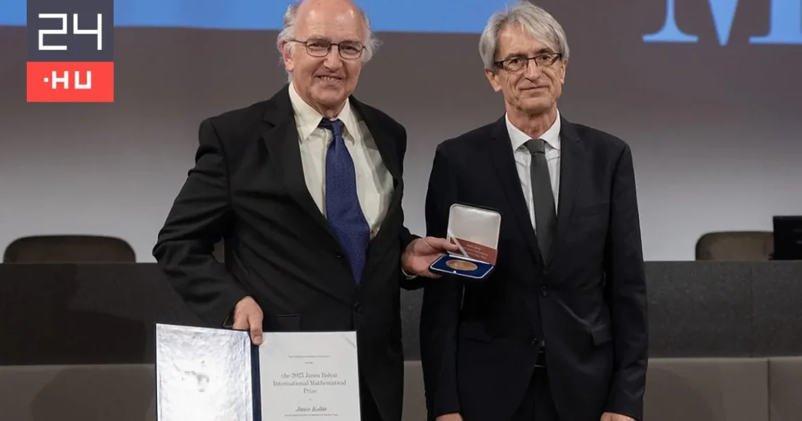 Magyar matematikus először kapott nemzetközi Bolyai-díjat