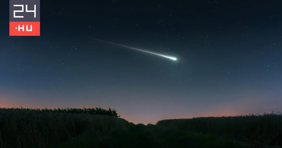 Meteor húzott látványos fénycsíkot a magyar égboltra