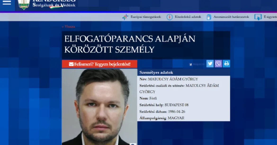 Nem él a nemzetközi elfogatóparancs Matolcsy Ádám ellen