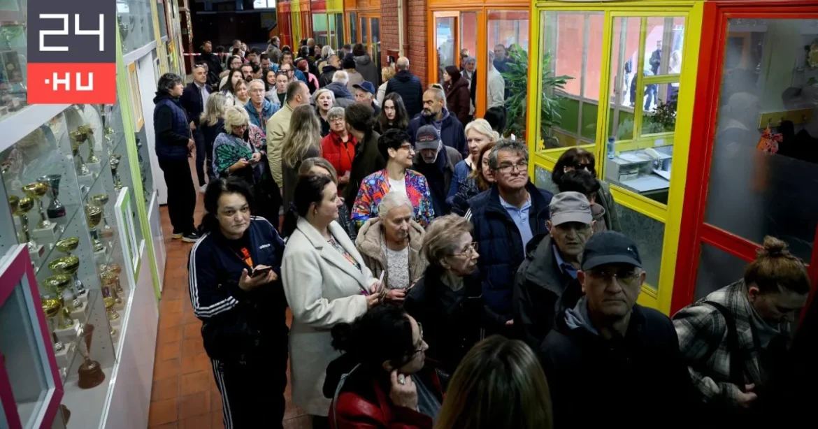 Szerbiában 56,6 százalékos a választási részvétel