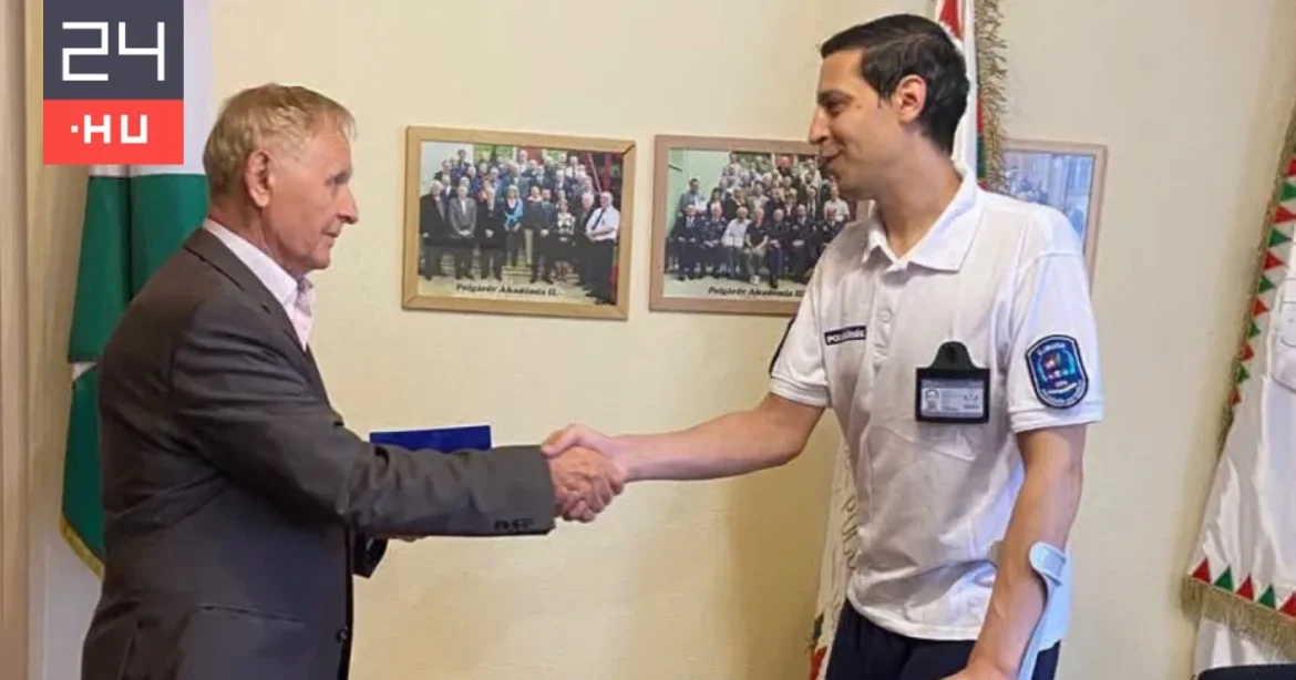 Újbudai vezető lépcsőn lelökés után kitüntetést kapott