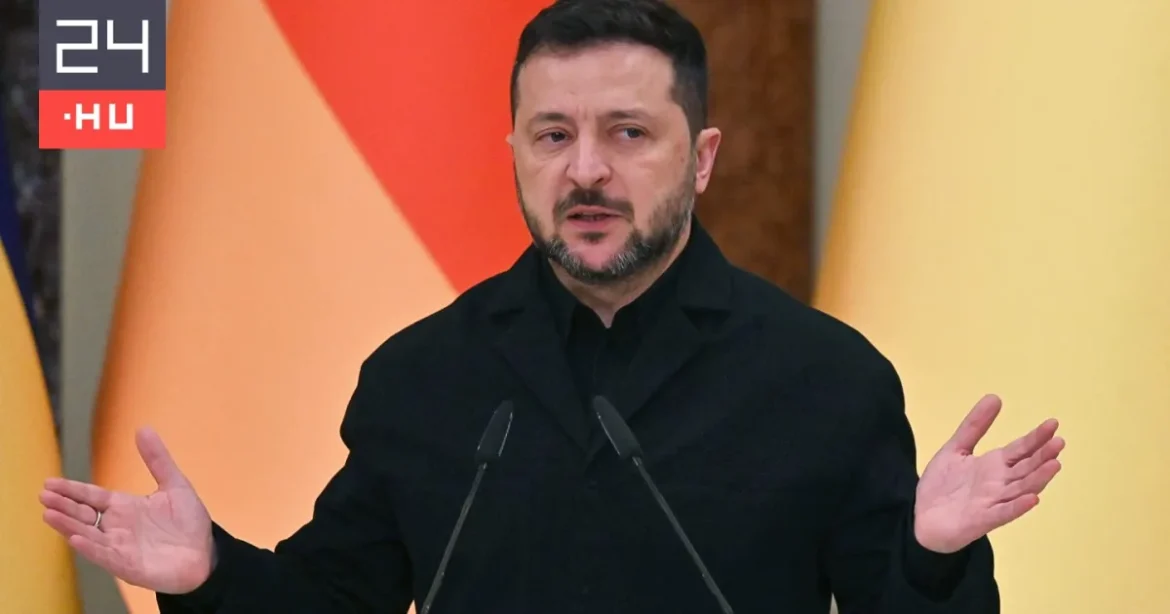 Zelenszkij az energetikai tűzszünet megszegéséről beszélt